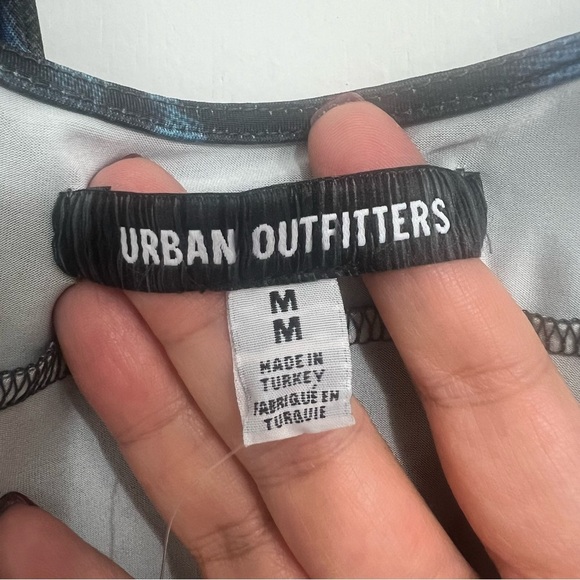 Urban Outfitters M Tie Dye Floral Halter Y2K Babydoll Fairy Grunge Tank Cami Top - Picture 6 of 10